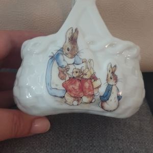 Beatrix Potter trinket basket